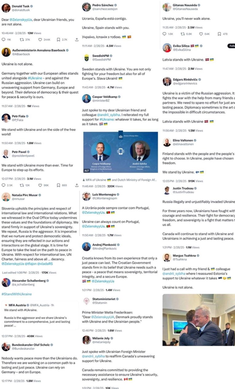 Demokratski predsjednici svijeta jednoglasno uz Zelenskog. Milanović šuti