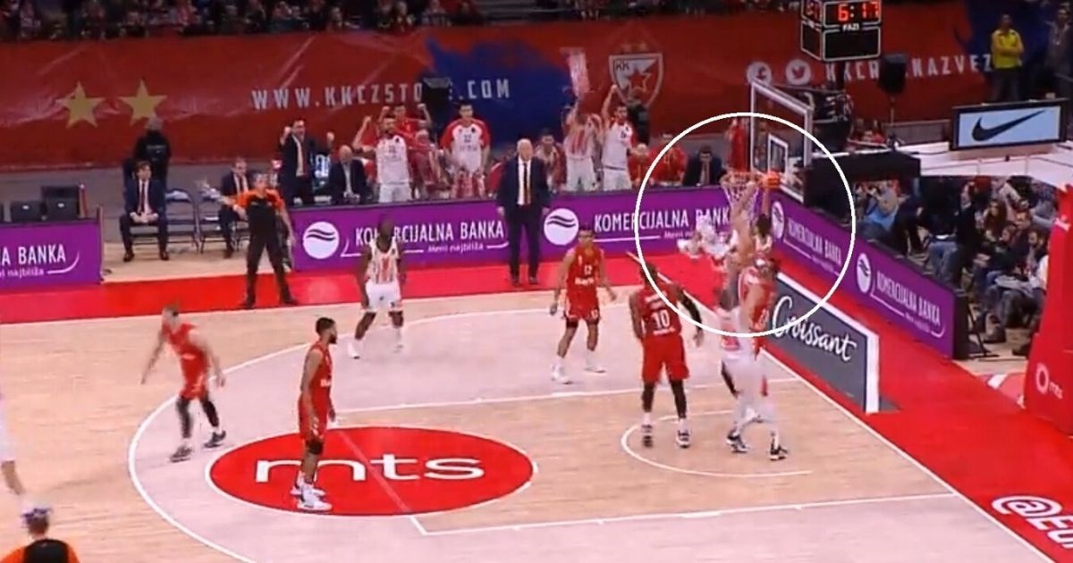 Prvi Srbin u Ciboni zakucavanjem večeri oduševio Beograd