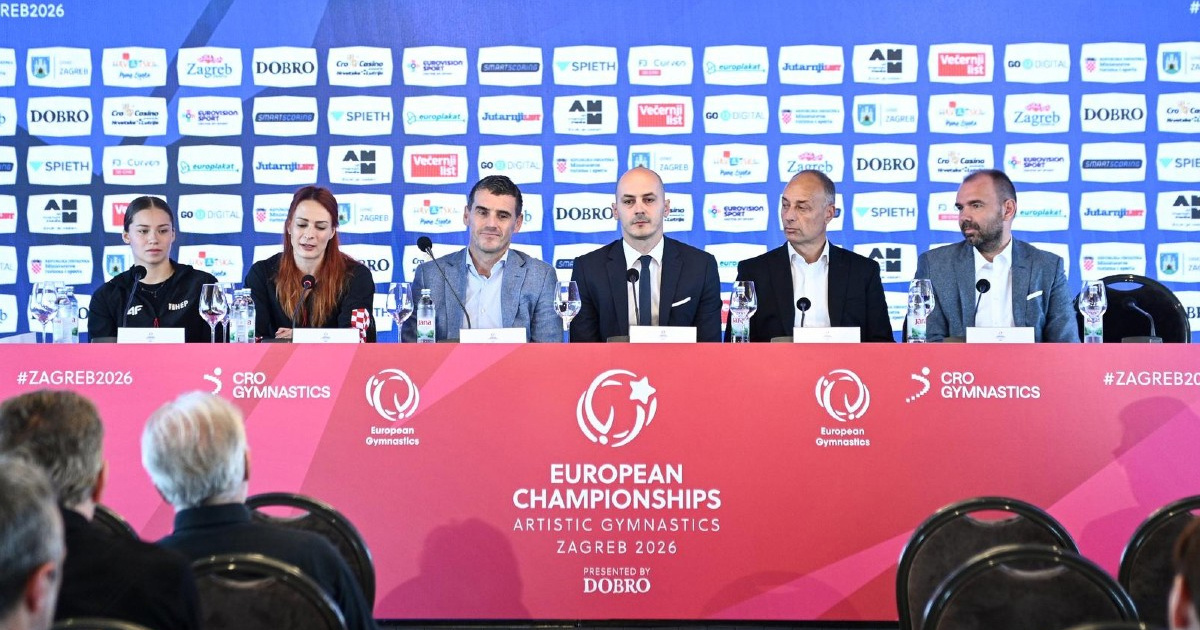 Europsko prvenstvo u gimnastici u Zagrebu bit će najveće u povijesti