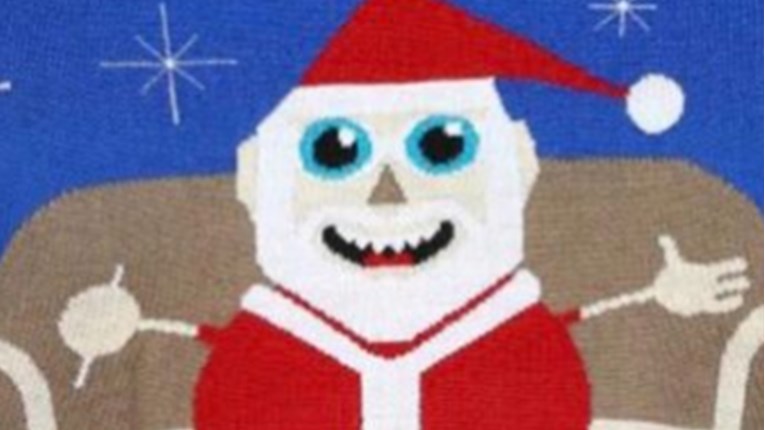 Božićni džemper morali povući iz prodaje zbog onog što Djed Mraz ima ispred sebe