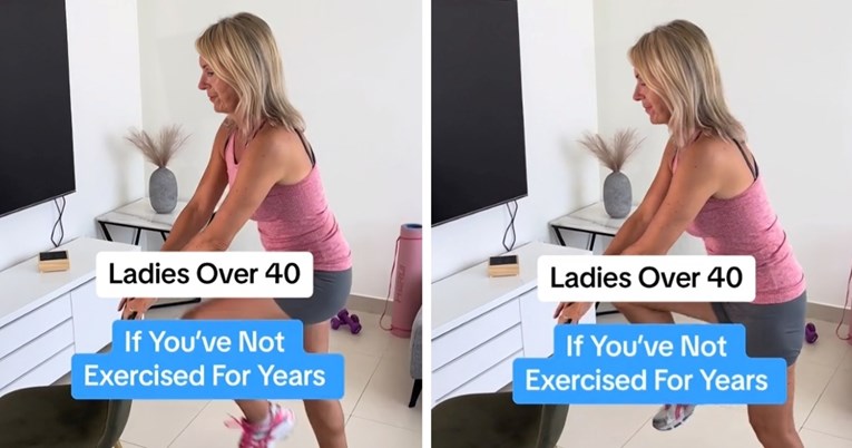 Fitness trenerica pokazala tri jednostavne vježbe za žene starije od 40 godina