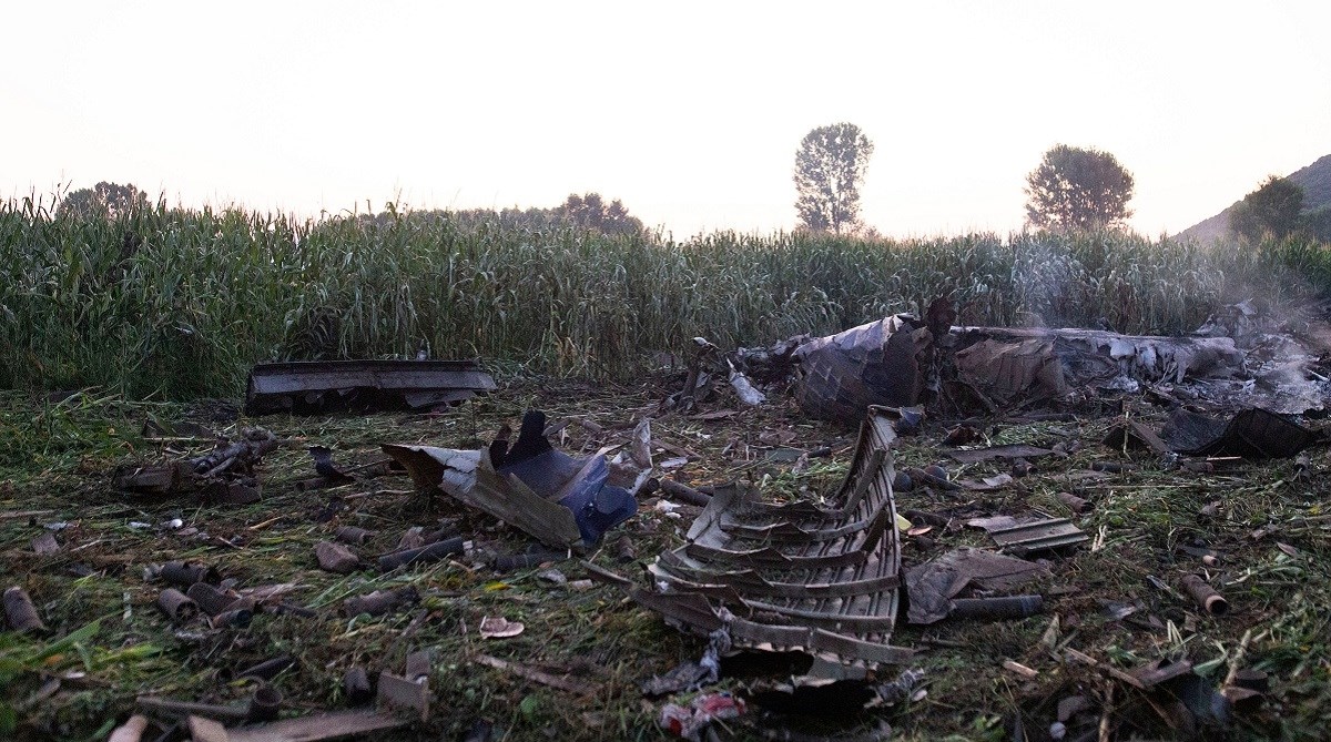 Svi članovi posade aviona koji se srušio u Grčkoj bili su Ukrajinci