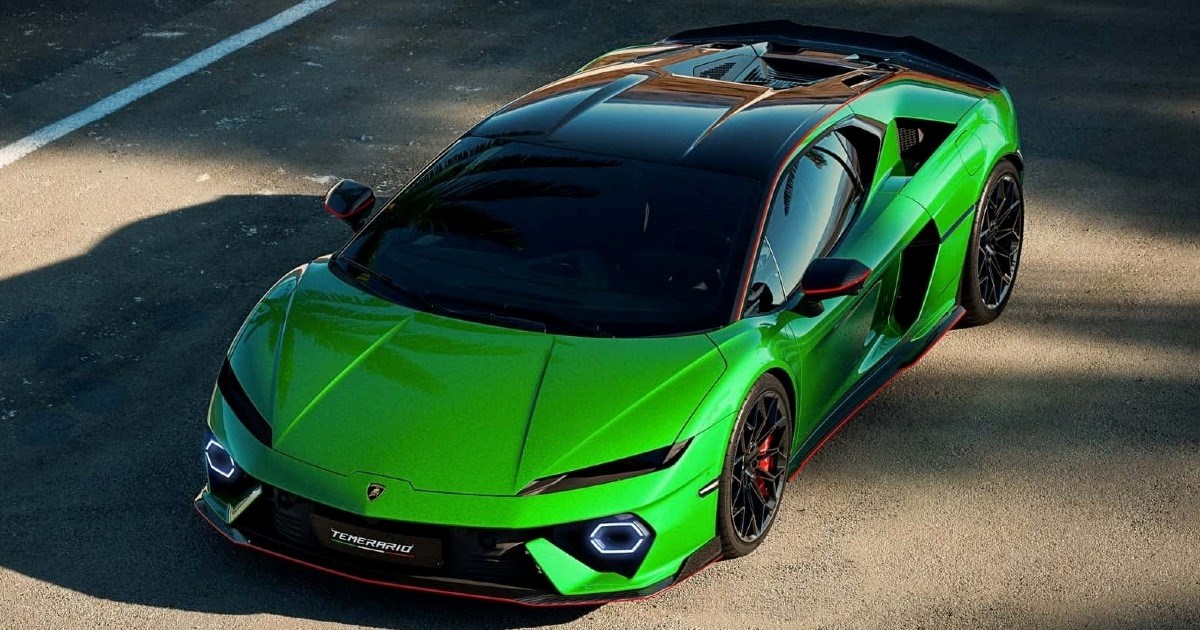 Temerario je prvi Lamborghini opremljen i prednjim pogonom