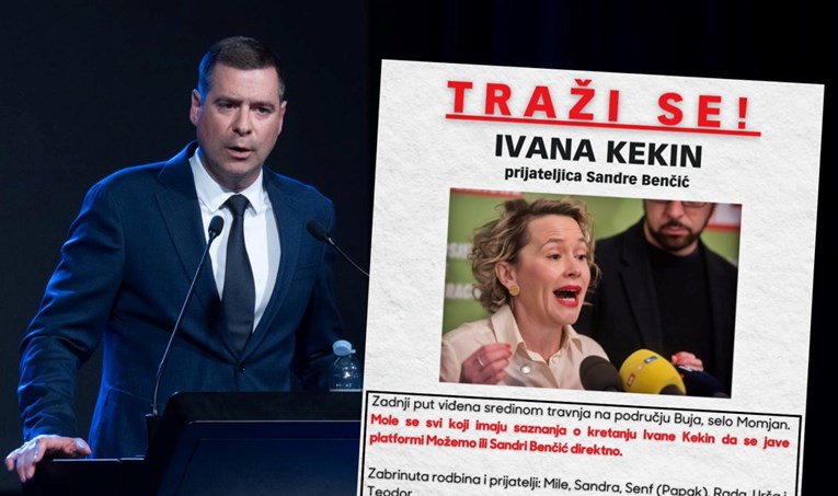 HDZ-ov Herman: Traži se Ivana Kekin!