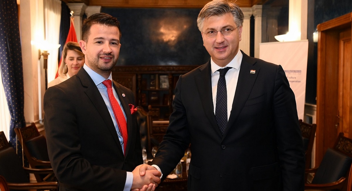 Plenković s predsjednikom Crne Gore razgovarao o nestalima i odšteti logorašima
