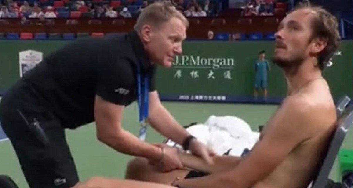 VIDEO Medvedev bjesnio na suca: "Ti si lud! Cijeli život čekam Rafu po 55 sekundi"