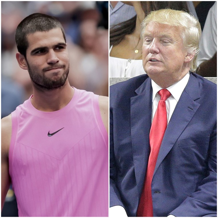 Alcaraz uoči finala US Opena: Ne želim razmišljati da je Trump na tribinama