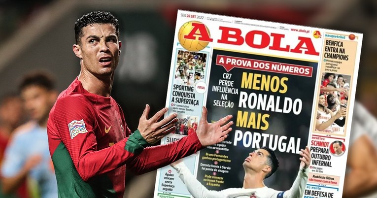 Portugalci izbacuju Ronalda iz prvog sastava? "Nema logike da on igra"