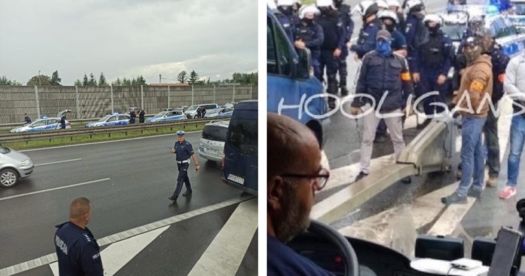 Poljska policija presrela oko 200 Boysa pred ulazom u Varšavu, vraćaju se u Hrvatsku