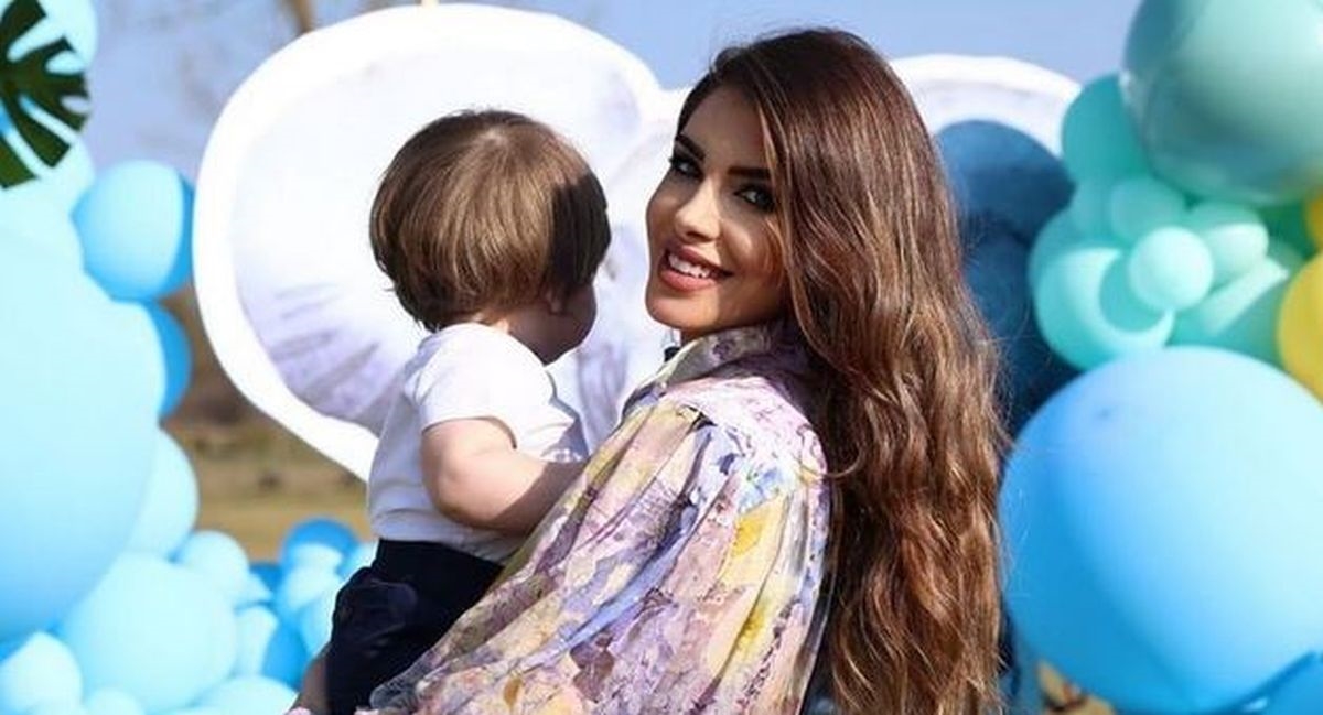 Iva Šarić i Bruno Petković objavili fotke s raskošne proslave sinovog prvog rođendana