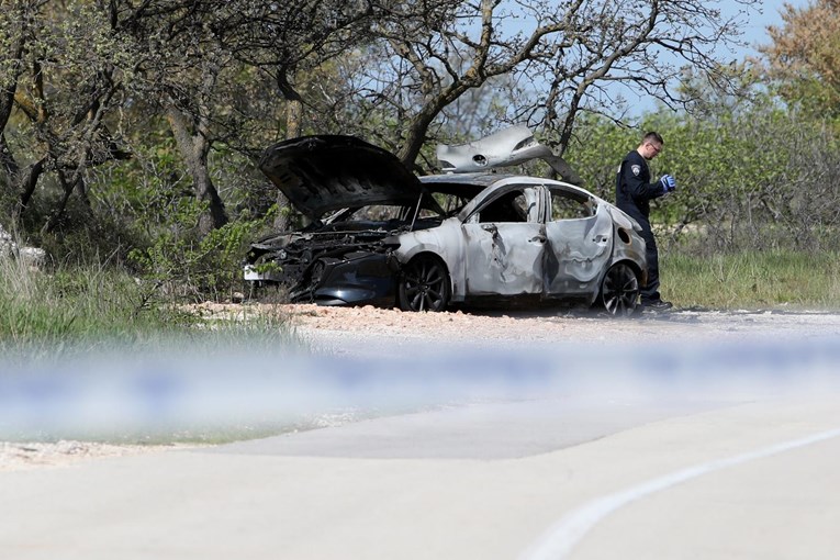 Muškarac nađen u izgorjelom automobilu kod Zadra nije ubijen