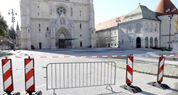 FOTO Zagrebačka katedrala potpuno ograđena i nedostupna građanima