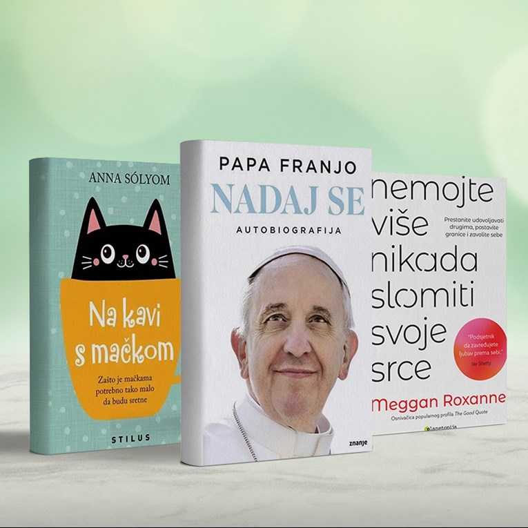 Pronjuškali smo po hrvatskim knjižarama: Od papine autobiografije do "kave s mačkom"