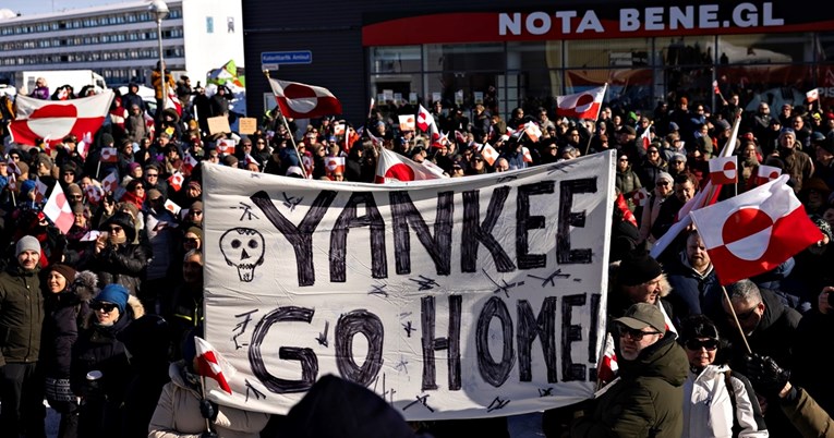 Grenlanđani prosvjedovali protiv Trumpa. Povorku predvodili bivši i budući premijer