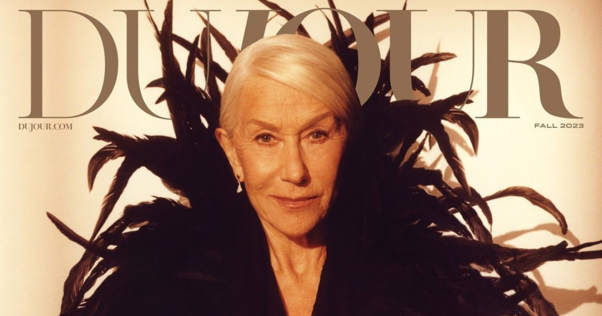 Hellen Mirren (78) na naslovnici časopisa prkosi standardima ljepote za starije žene