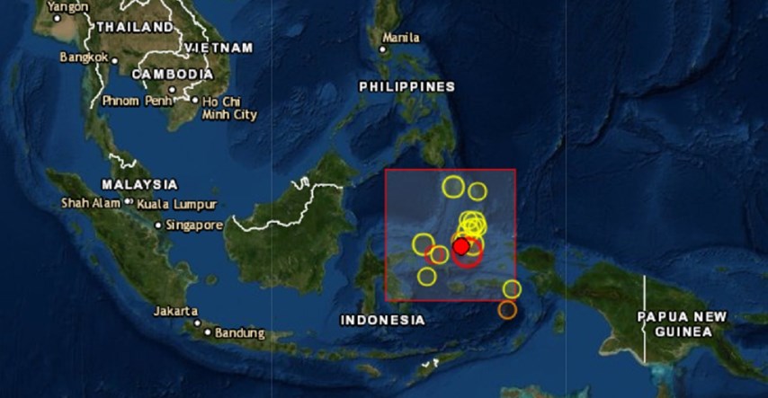 Jak potres u moru kod Indonezije, izdano upozorenje na tsunami