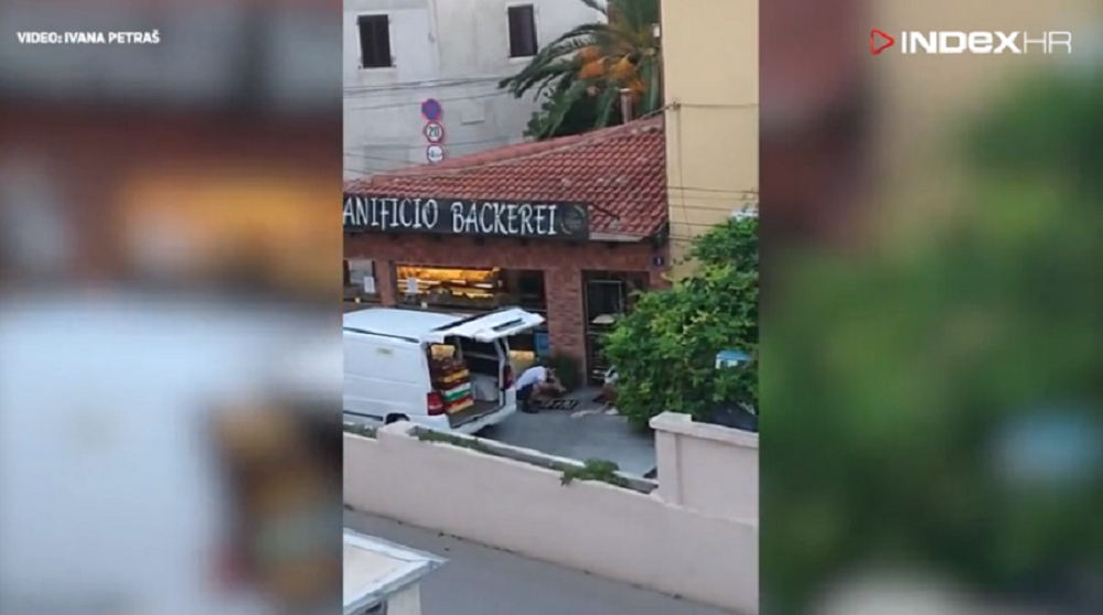 VIDEO Pred pekarom u Lošinju im na pod palo tijesto, oni ga vratili na pladanj