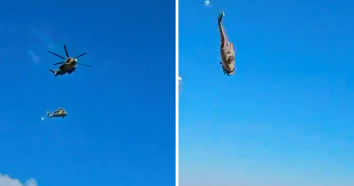 VIDEO Helikopter vukao izraelski Black Hawk. Remeni popustili, Black Hawk pao
