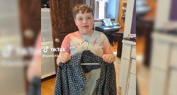 Devetogodišnjak tati sašio košulju na tečaju šivanja pa postao viralni hit