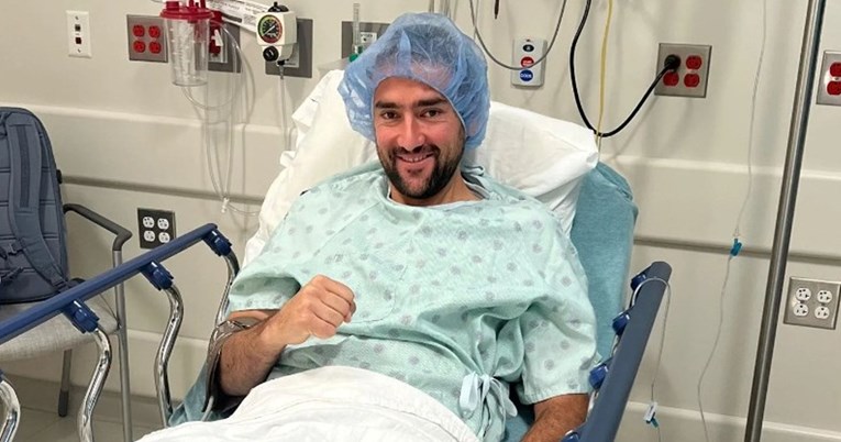 Marin Čilić objavio poruku iz bolničkog kreveta nakon nove operacije koljena