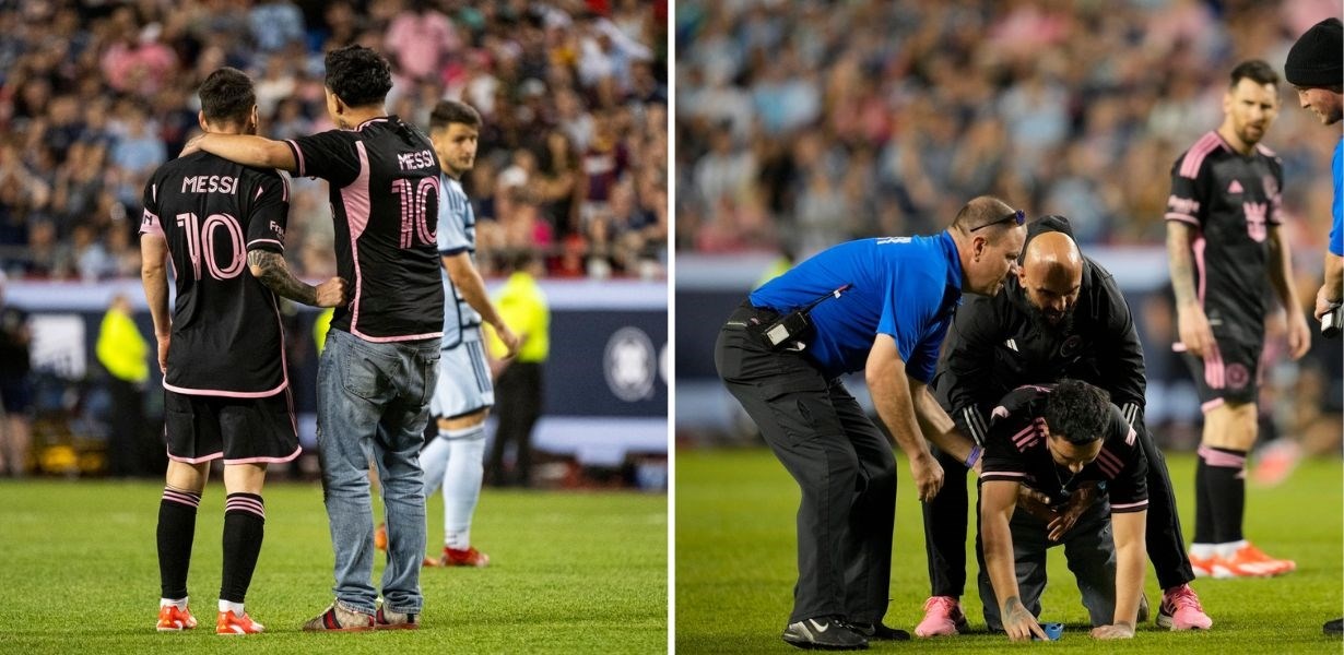 Hat-trick Messijeva tjelohranitelja. Zaustavio je tri navijača na jednoj utakmici