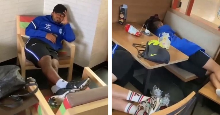 VIDEO Dinamov protivnik spavao u McDonald'su. Put s Gibraltara trajao mu je dva dana