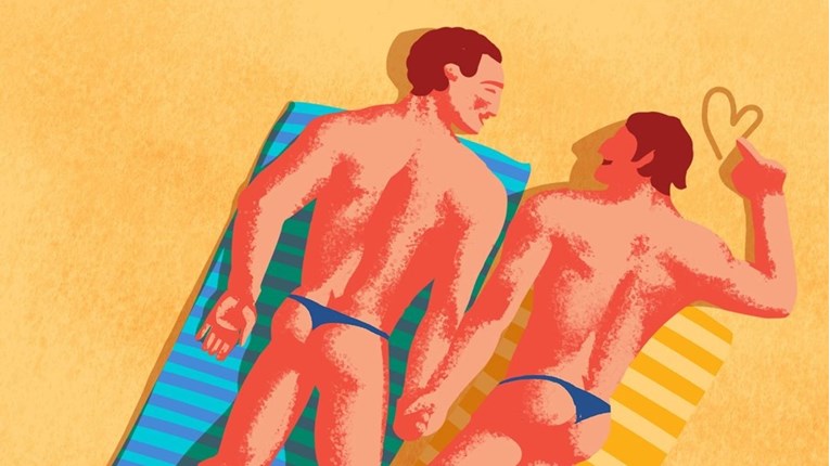 Nova reklama za Pipi postala hit: Dva muškarca leže na plaži i drže se za ruke
