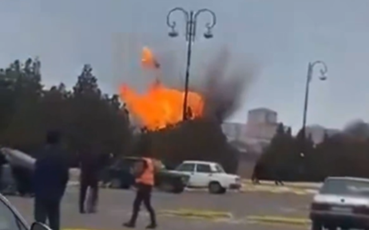 VIDEO Pogledajte snimku udara iranskog drona u aerodrom u Azerbajdžanu