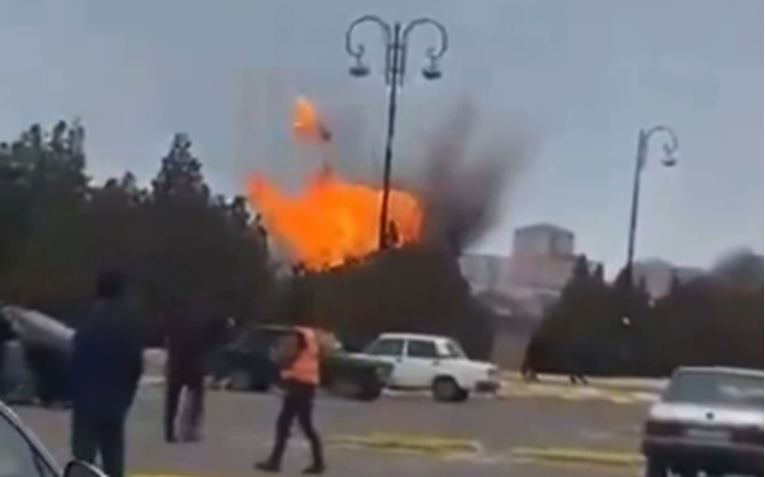 Iranski dronovi pogodili Azerbajdžan, pogledajte snimku