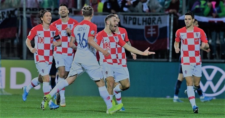 HRVATSKA - SLOVAČKA 3:1 Hrvatska izborila Euro preokretom na Rujevici