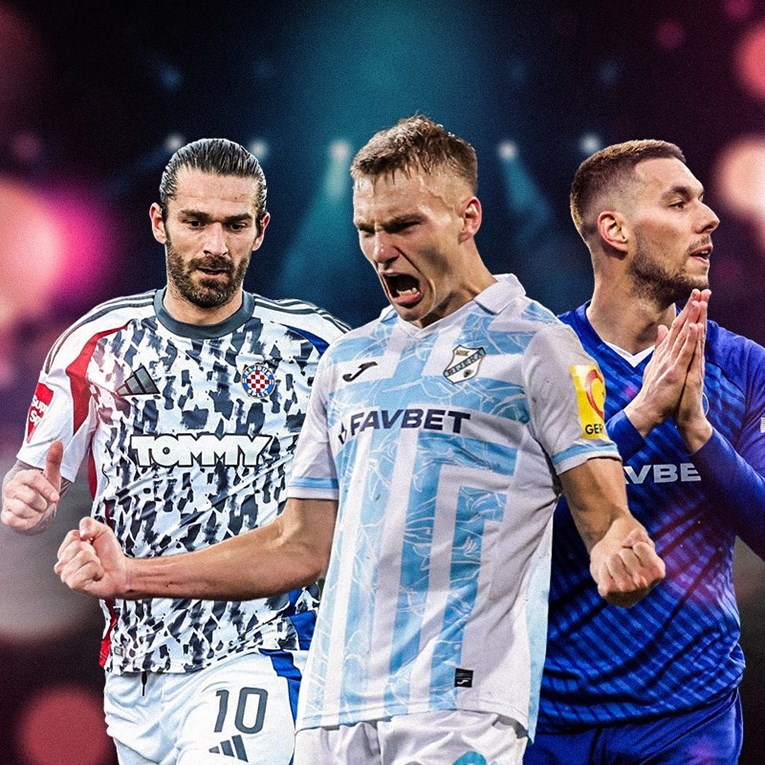 Pogledajte raspored Rijeke, Hajduka i Dinama do kraja sezone. Tko će biti prvak?