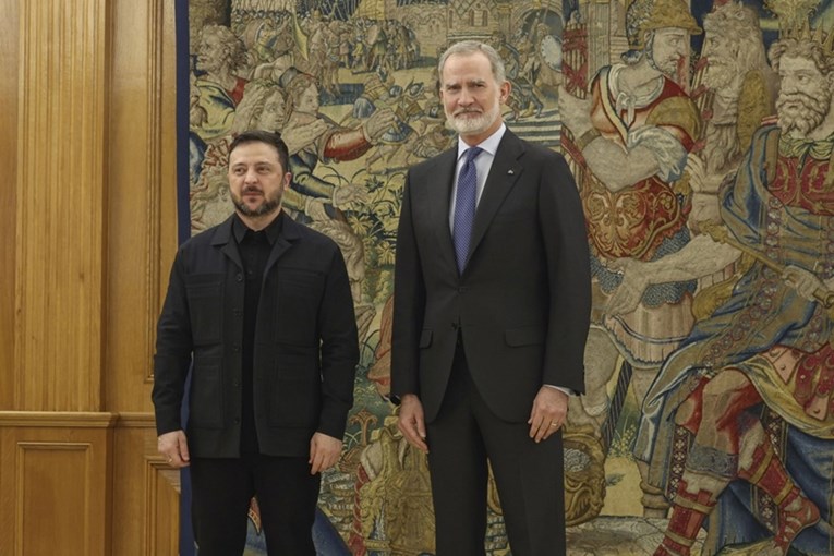 Zelenski se sastao sa španjolskim kraljem Filipom VI.