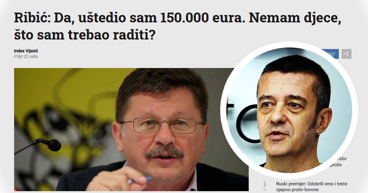 Oreščanin: Ribićev zahtjev da netko prema njemu pokaže respekt je besmislen