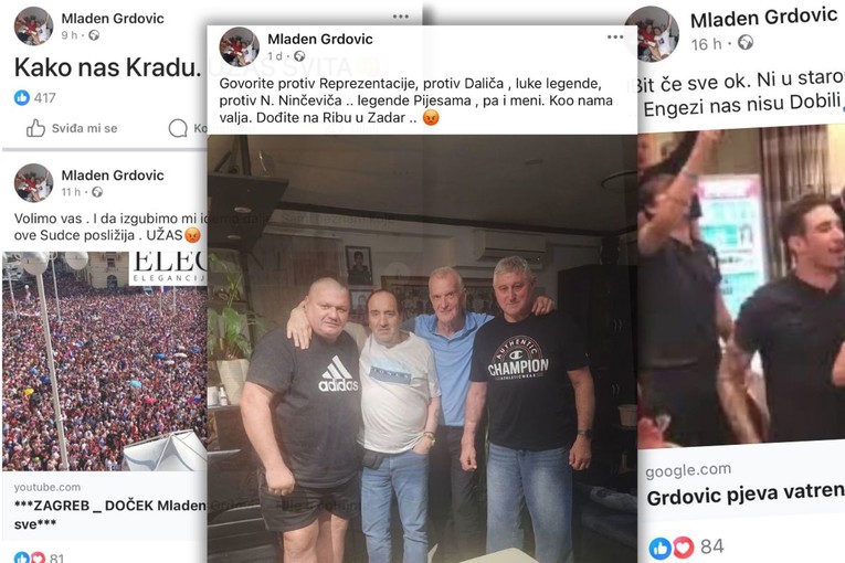 Grdovićevi statusi su hit: "Govorite protiv Daliča, luke legende... Ko nama valja"