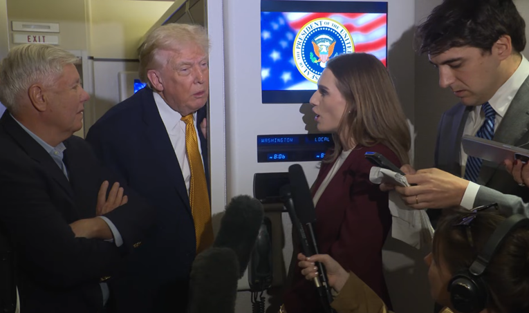 Trump: Ukrajinci nisu napali Putinov dom. Novinarka: A zašto ste tvrdili da jesu?