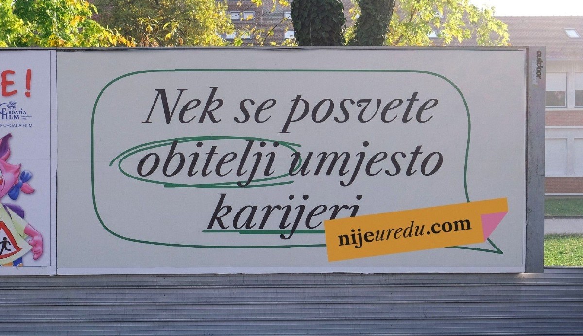 "Više brinu o izgledu, manje o poslu": Saznali smo što se krije iza ovih plakata