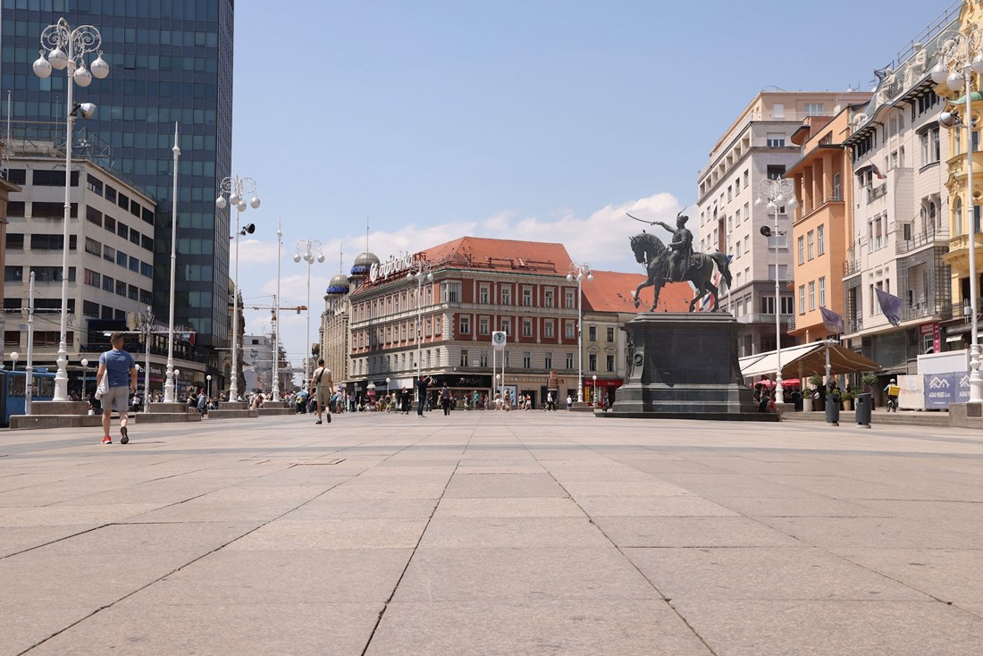 FOTO Centar Zagreba dan prije Thompsonova koncerta relativno je prazan