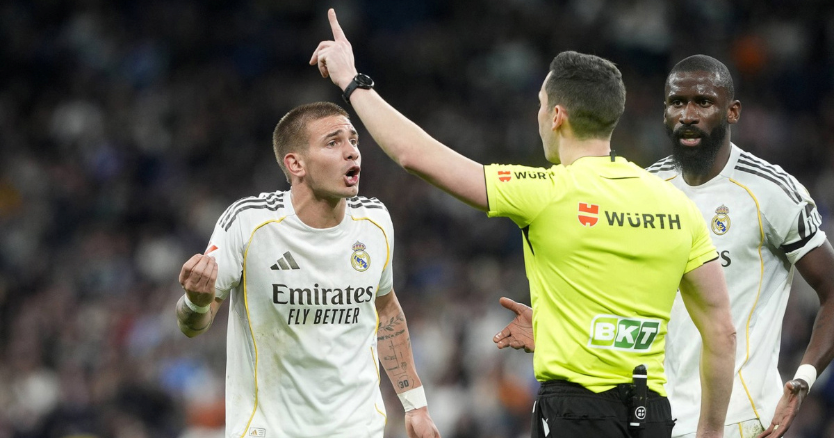 Mladi as Reala dobio je crveni karton zbog prigovora. Otkriveno je što je rekao sucu