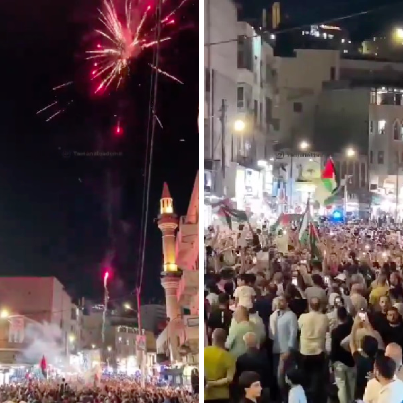 Tisuće Jordanaca na ulicama slavile sunarodnjaka koji je ubio trojicu Izraelaca