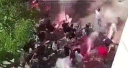 VIDEO Masovna tučnjava navijača Veleža i Željezničara u Mostaru