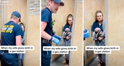 Žena rodila na benzinskoj pumpi. Snimka je postala viralna