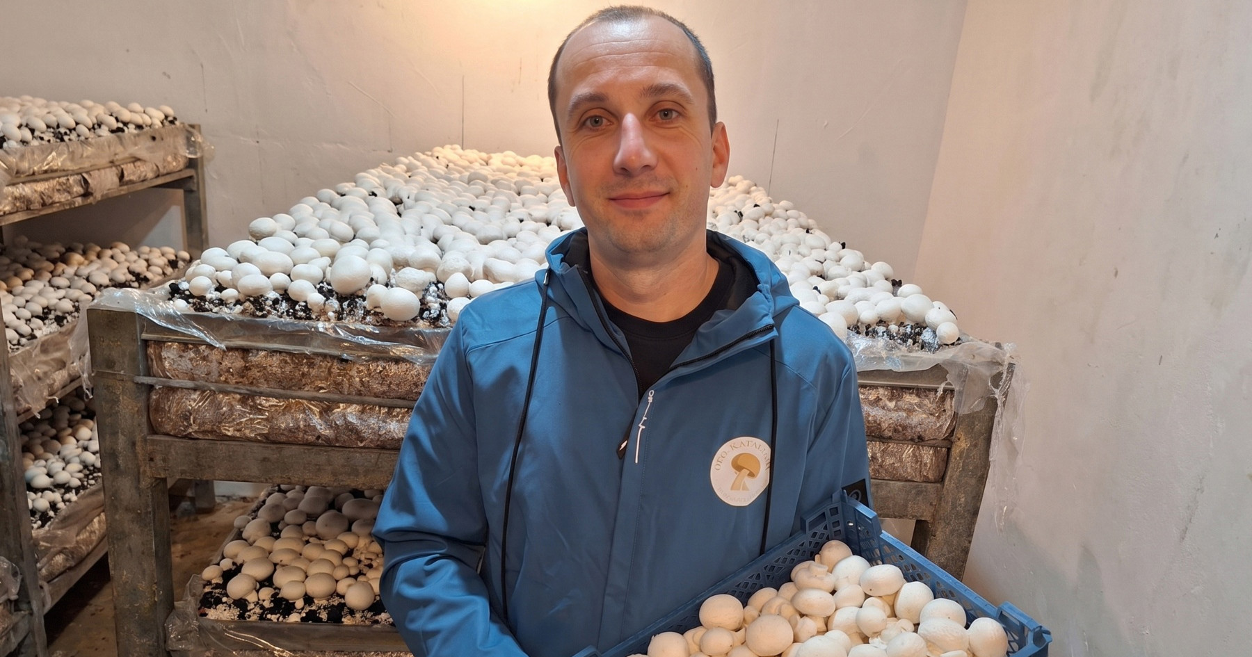 Damir iz okolice Varaždina uzgaja šampinjone, a radni dan počinje mu već u 4 ujutro