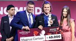 Čudesni Magnus Carlsen uvjerljivo pobijedio na šahovskom spektaklu u Zagrebu