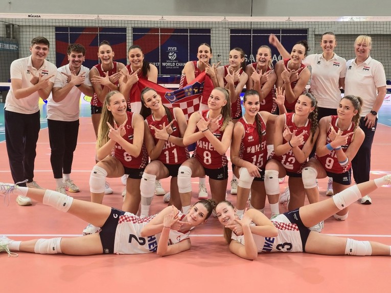 Hrvatske odbojkašice izgubile dramatično četvrtfinale U-17 SP-a