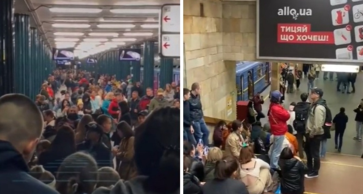 VIDEO Dok na grad padaju bombe, u metrou se čuje pjesma: "Kako te ne voljeti, Kijeve"