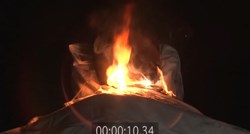 Vatrogasci objavili snimku: Evo zašto ne treba paliti vatru kraj medicinskog kisika