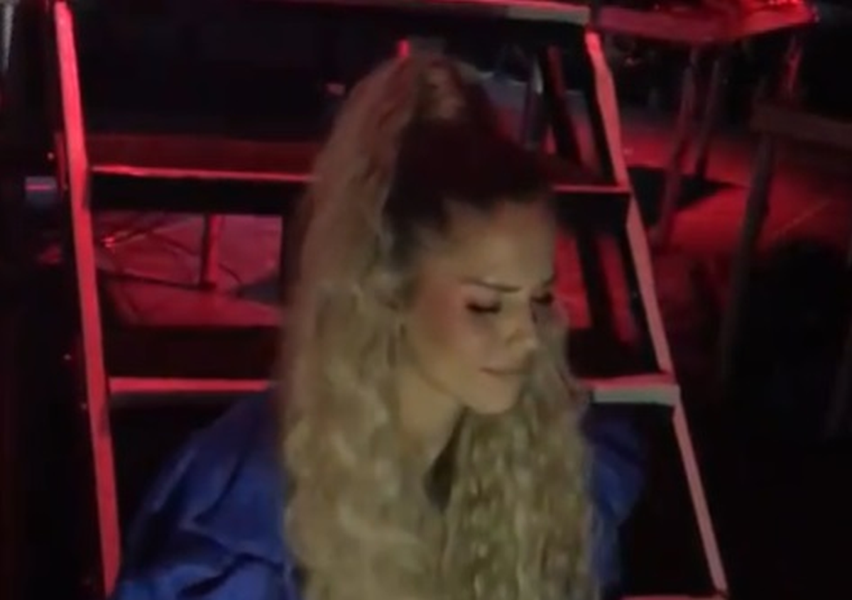 Frankina snimka otkrila što se događalo prije njene izvedbe na koncertu Rite Ore