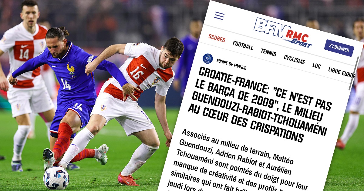 Francuzi ljutiti na Deschampsa: Zašto mi nemamo nekog poput Modrića i Baturine?