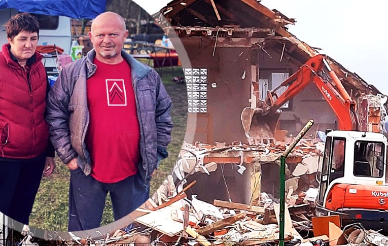 Obitelj kod Petrinje: Naša je kuća iz obnove, nakon potresa smo je morali srušiti