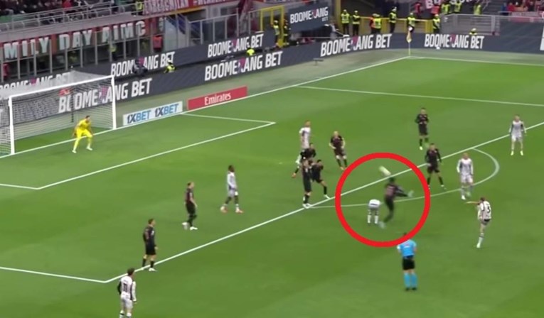 VIDEO Modrić se refleksno sagnuo. Uslijedio je spektakularan gol Milanovog Srbina